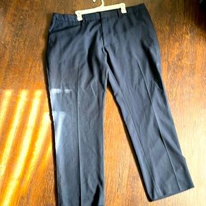 Kenneth Cole New York Mens Dress Pants Navy Blue size 40x32 EUC